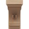 Ekena Millwork 7"W x 14"D x 14"H Classic Warren Rough Cedar Woodgrain TimberThane Corbel, Primed Tan CORUR07X14X14WARRCPR - alternate 6